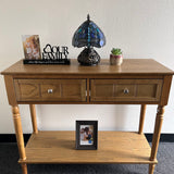 Tiffany Style Mini Table Lamp Blue Stained Glass Dragonfly 8"W*8"D*12"H