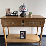 Tiffany Style Mini Table Lamp Stained Glass Hummingbird Flowers 8"W*8"D*12"H