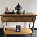 Tiffany Style Mini Table Lamp Blue Stained Glass Purple Tulips 8"W*8"D*12"H