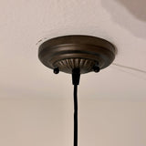 Enjoy Tiffany Style Mini Hanging Lamp White Stained Glass Baroque Style EP0625